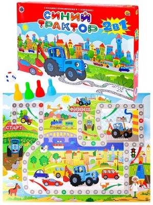 Купить Синий трактор. Настольная игра в БУКВАЕШКА